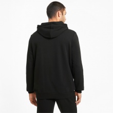 Puma Leisure Hoodie Essential Big Logo - Cotton - Black Men